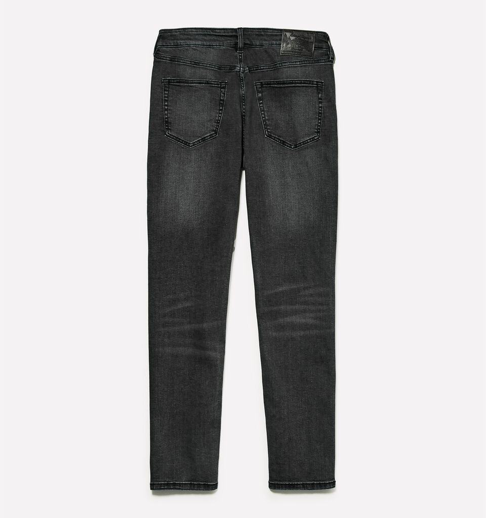 Black Style 73 skinny fit jeans - men's skinny fit jeans - Black | Sisley image number 2